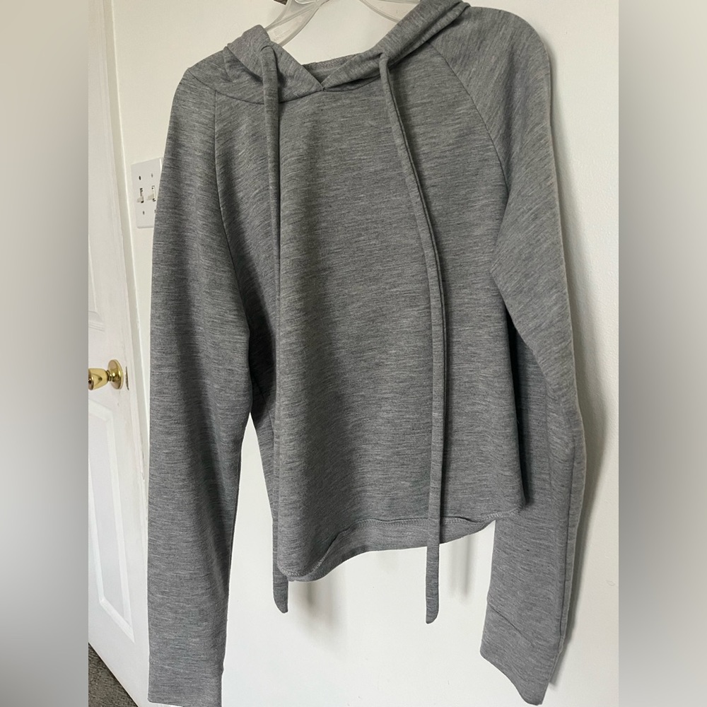 Long sleeve gray shirt from shein, xs, thin full length shirt